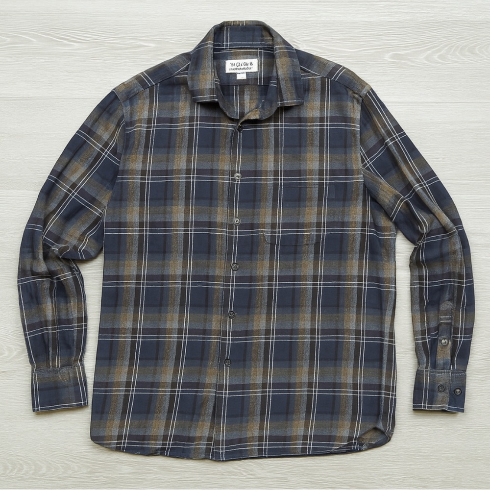 Joseph Abboud-Vintage Inspired, Long Sleeve, Button Up Flannel, EUC